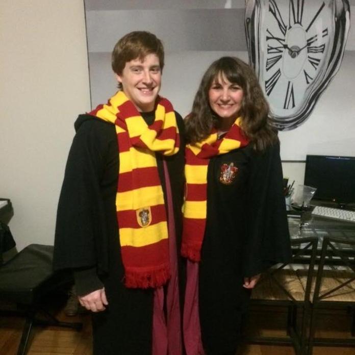 Our first Halloween as a couple! 2015