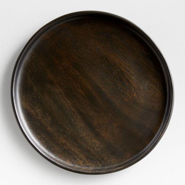 Tondo 12" Round Ebonized Plate