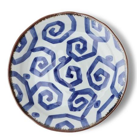 Miya Company Uzu Karakusa Dinner Plate