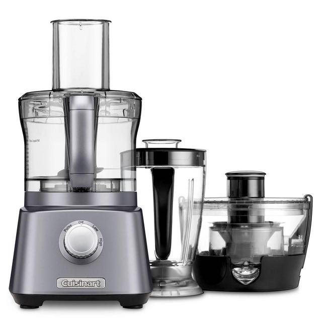 Cuisinart Kitchen Central 3-In-1 Food Processor Blender and Juice Extractor - CFP-800TG
