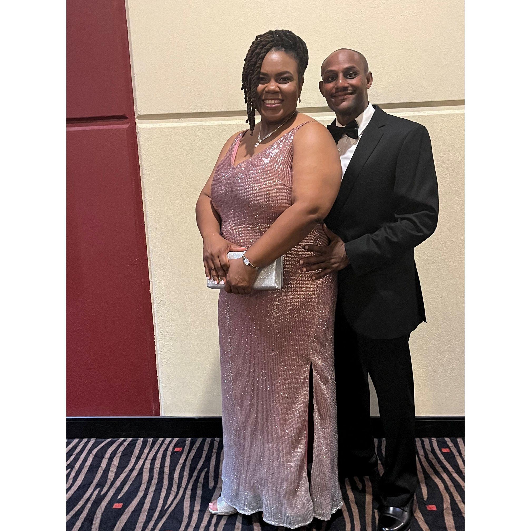 The gala was a magical night, filled with the sweet sounds of music, the elegance of dancing, and the soulful music of Chaka Khan.