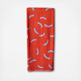Curves Terry Beach Towel