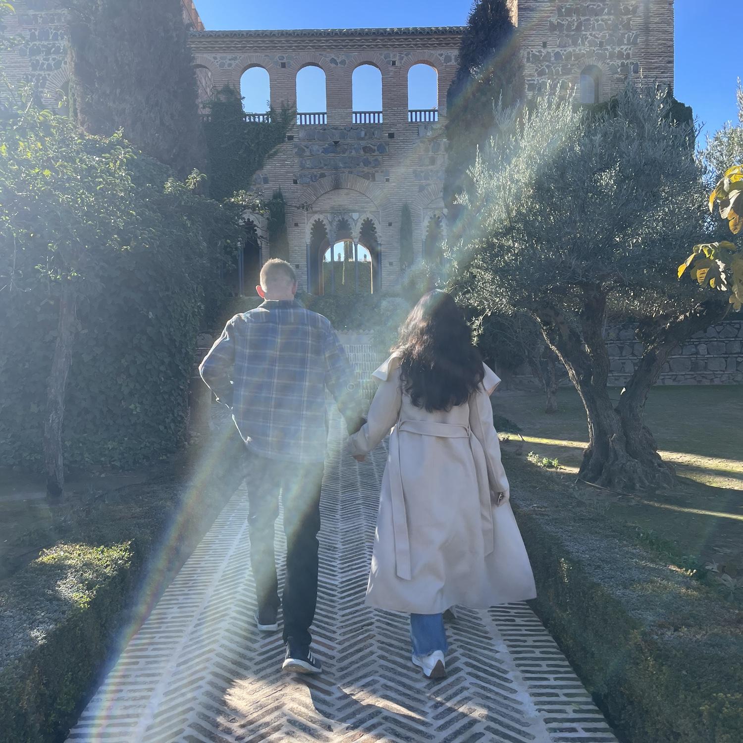 Visiting the venue for the first time!