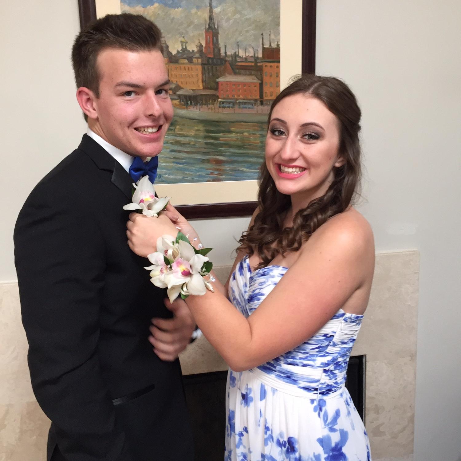 Junior Prom 2015–our first prom as a couple!