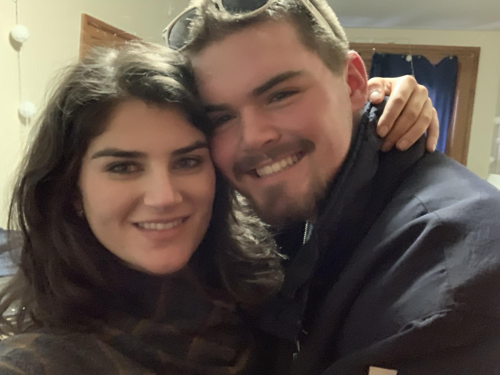 Our first photo together ♥️