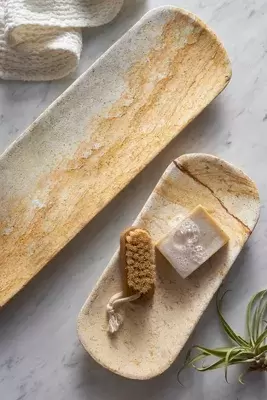 Marbled Stone Tray