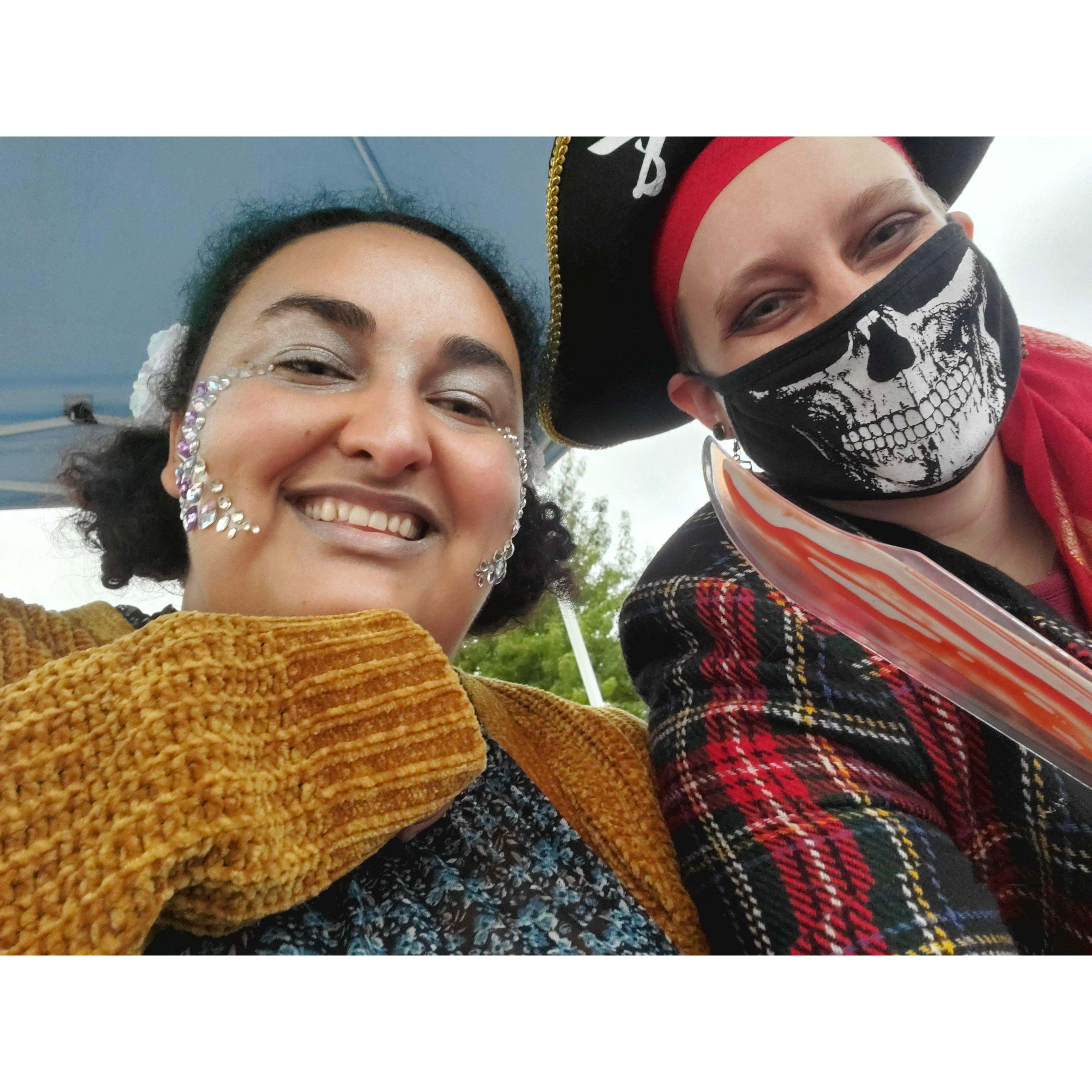 Halloween 2021: Mermaid and Pirate