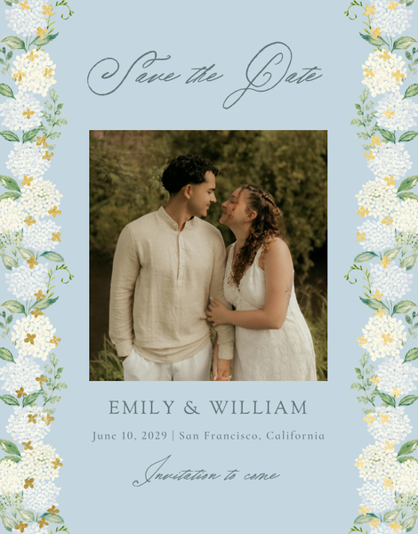 Speranza Photo Foil | Soft Pink | Zola Save The Dates
