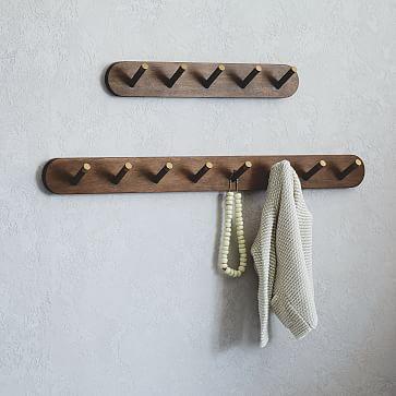 Mid-Century Hook Rack - Acorn (Extra Large)