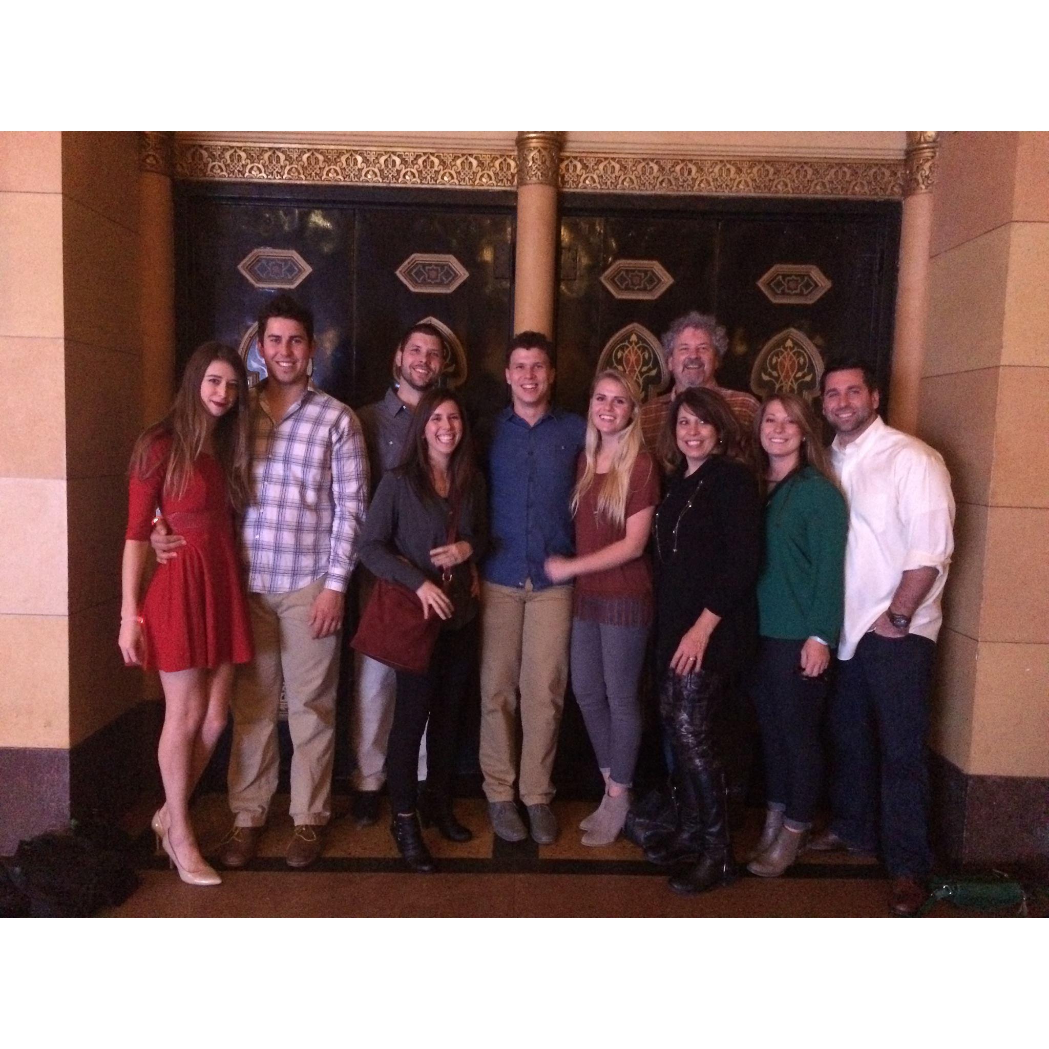 Nikki with Paul's mom and family: Atlanta, GA (December 15, 2015)