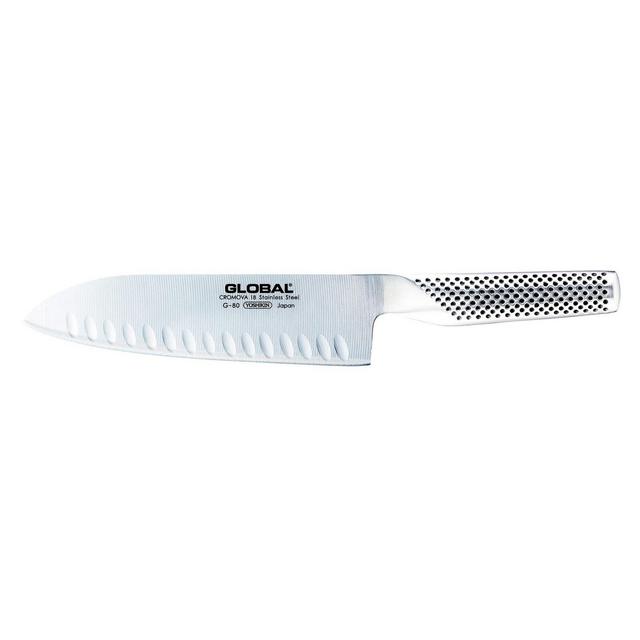 Global 7-Inch Hollow Ground Santoku Knife