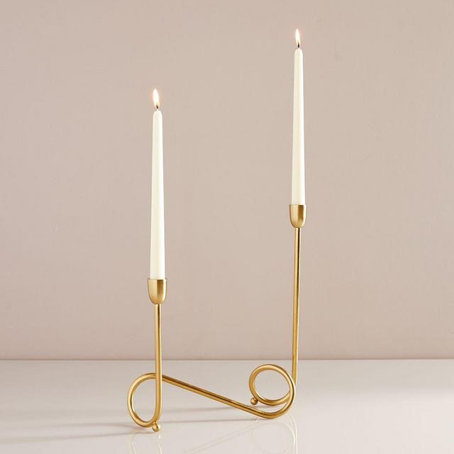 Metal Loop Candelabra