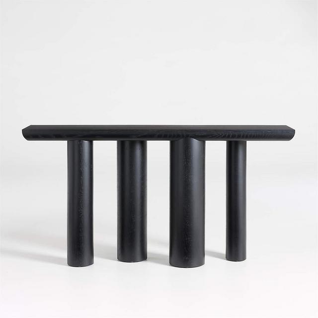 Bomen Black Oak Console Table
