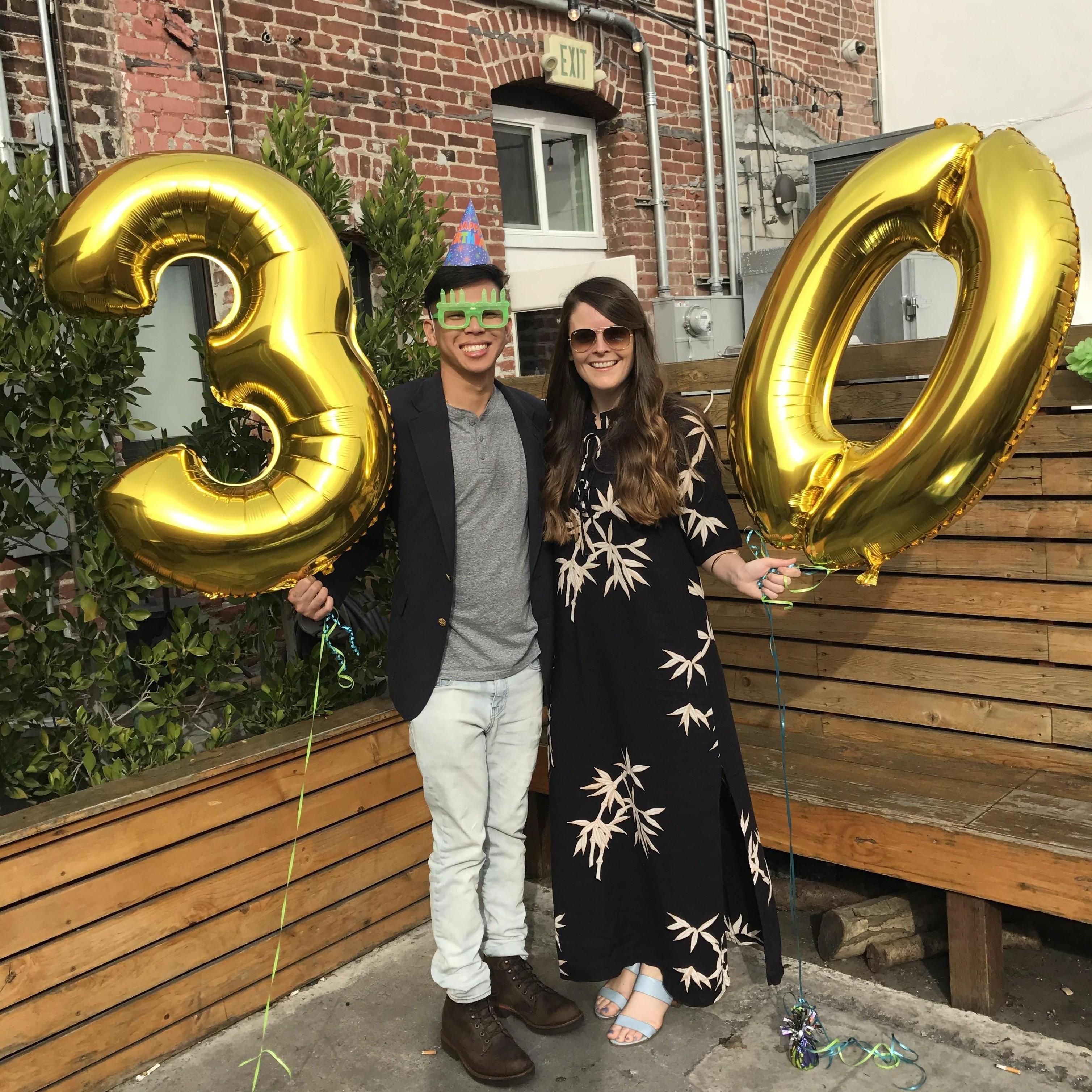 Darryl's big 3-0