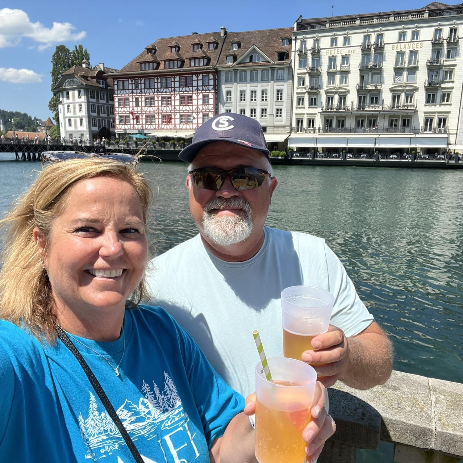 Cocktails in Switzerland!