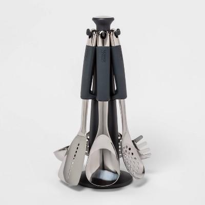 Joseph Joseph 6pc Stainless Steel 100 Collection Rotating Kitchen Utensil Set