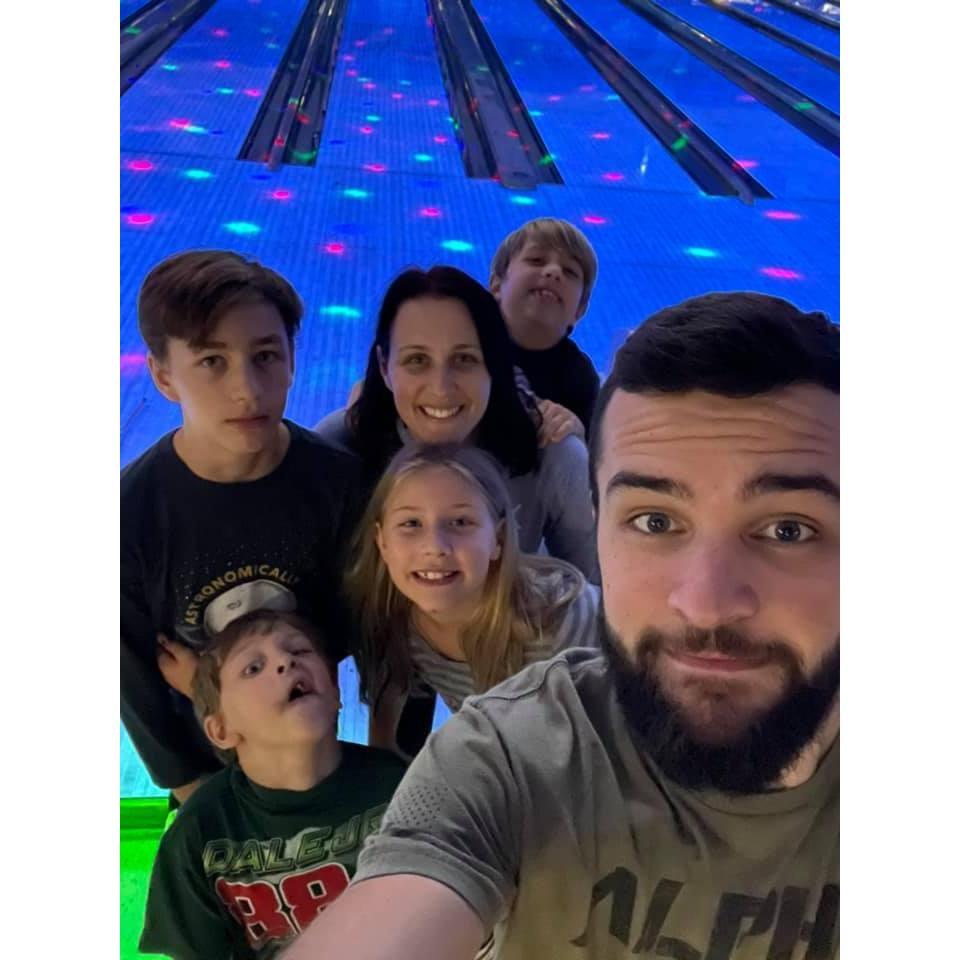 Took the kids bowling