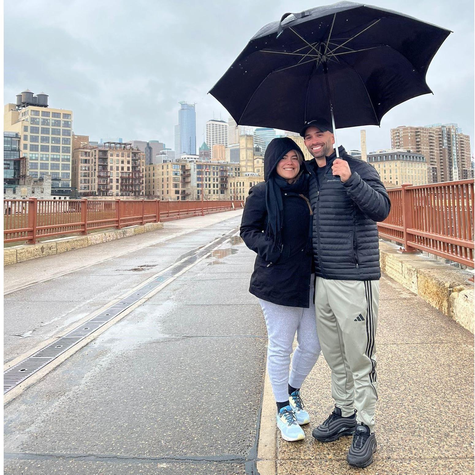 Enjoying beautiful Minneapolis!