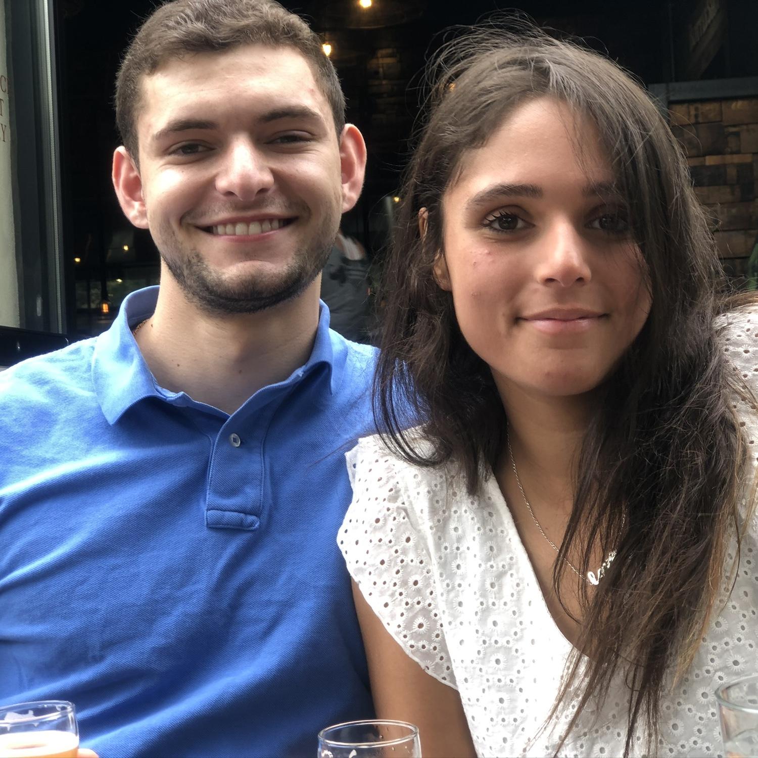 Our first trip to Asheville! We had been dating for about one month.