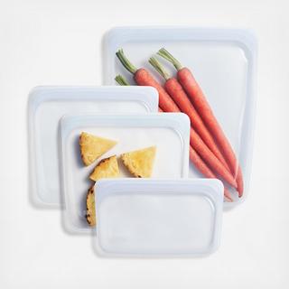 Reusable Silicone Bag 4-Piece Starter Kit