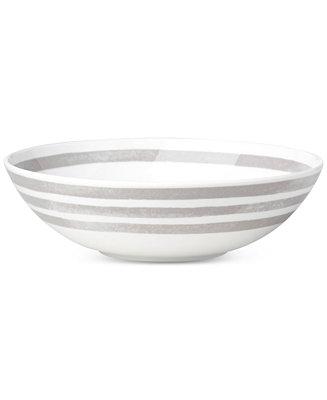 Charlotte Street Grey Individual Pasta Bowl