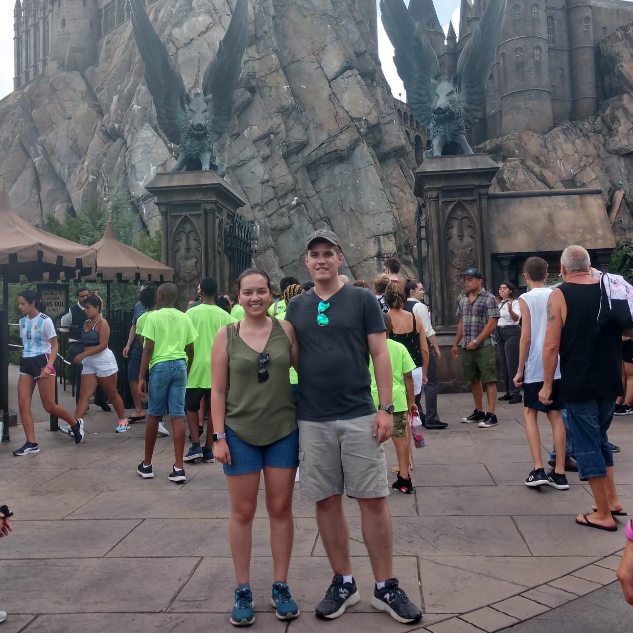 I didn't know it but Miles was thinking of where to propose during our trip through Universal.