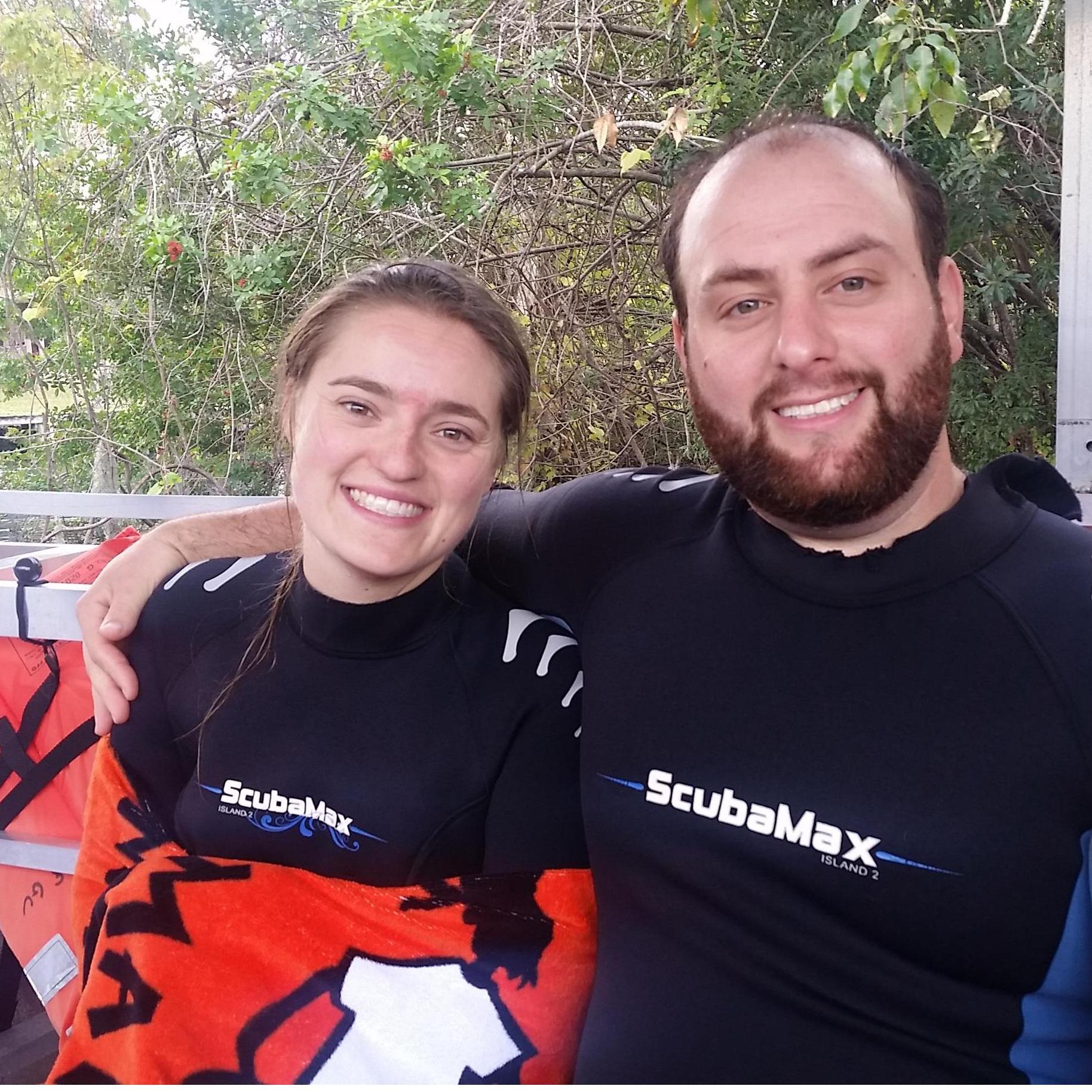 Swimming with manatees, 2016