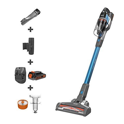 BLACK+DECKER BSV2020G Power Series Extreme Cordless Stick Vacuum Cleaner, Blue