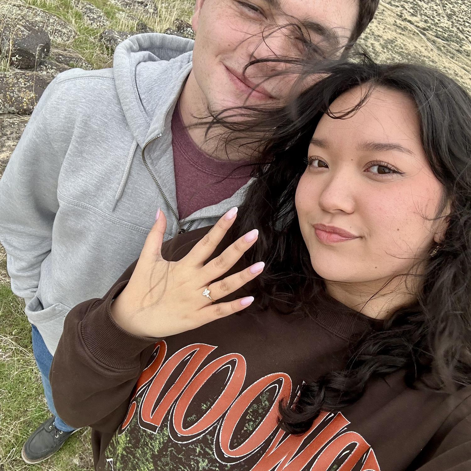 Our engagement!!!