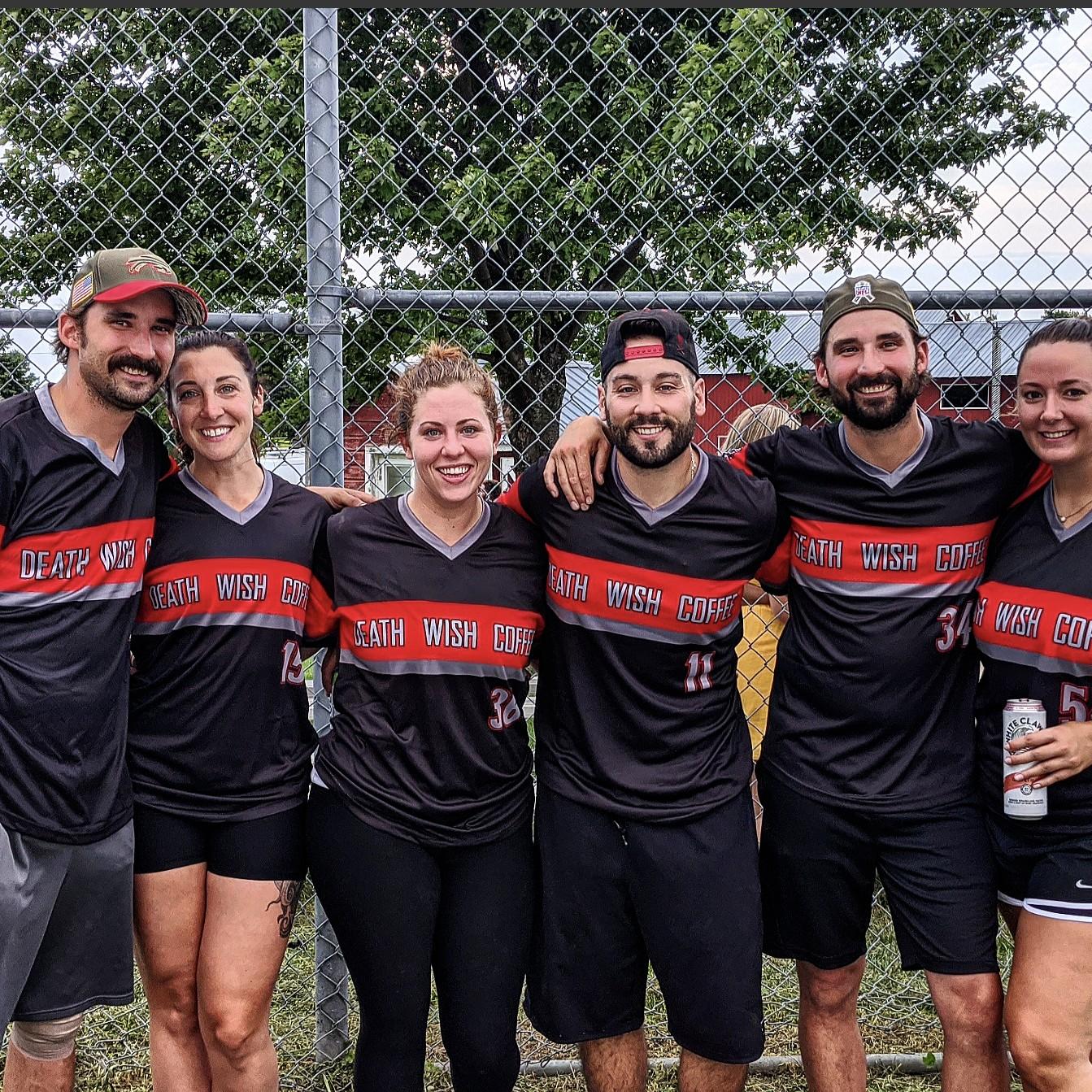 Death Wish Coffee Softball Team!