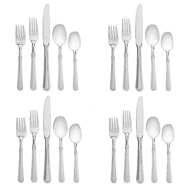 Pfaltzgraff Providence 18/10 Stainless 20pc. Flatware Set (Service for Four)