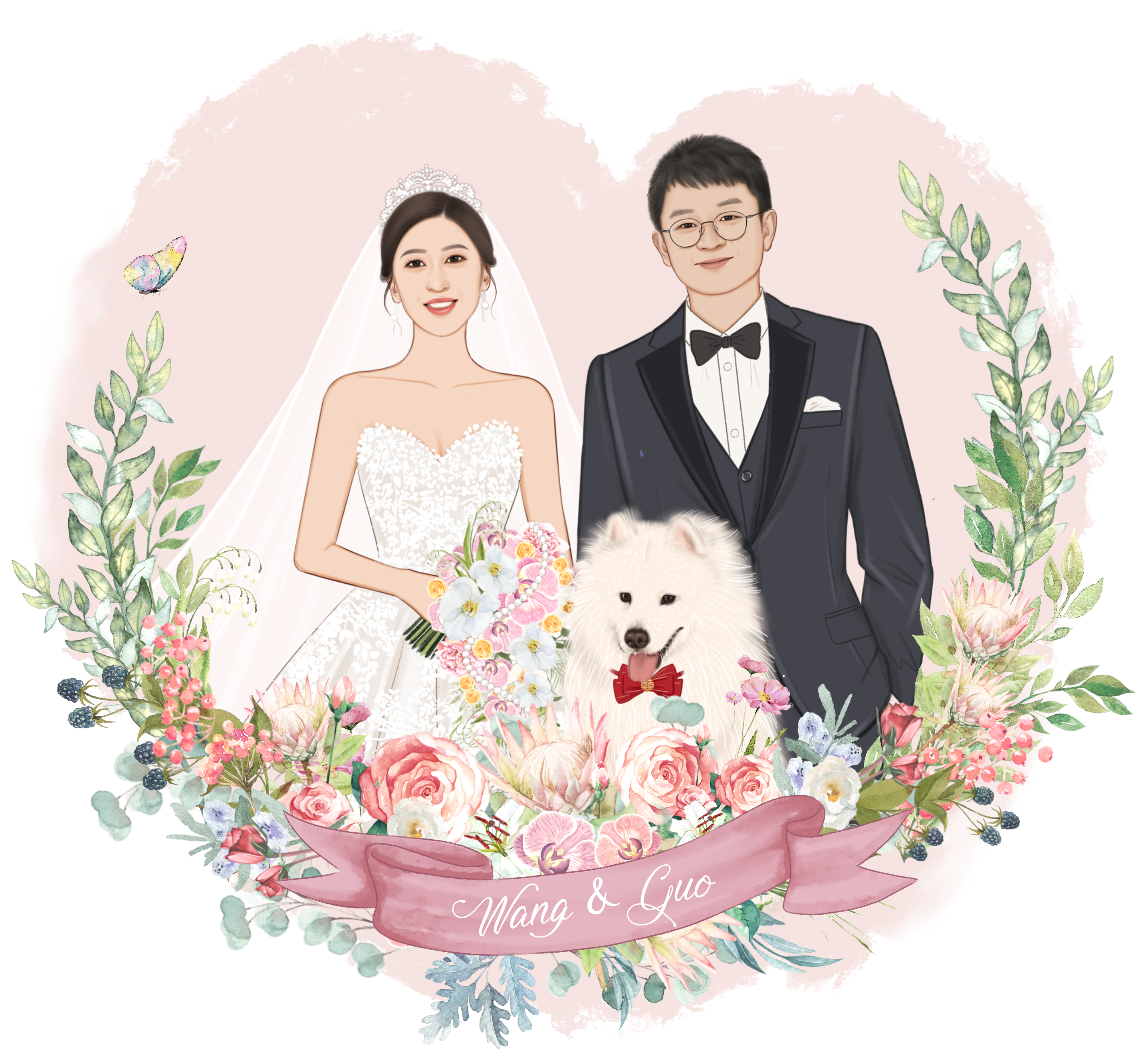 The Wedding Website of Yin Wang and Tianqi Guo