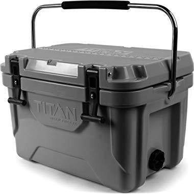 Arctic Zone Titan Deep Freeze Premium Ice Chest Roto Cooler with Microban Anti-Microbial Protection
