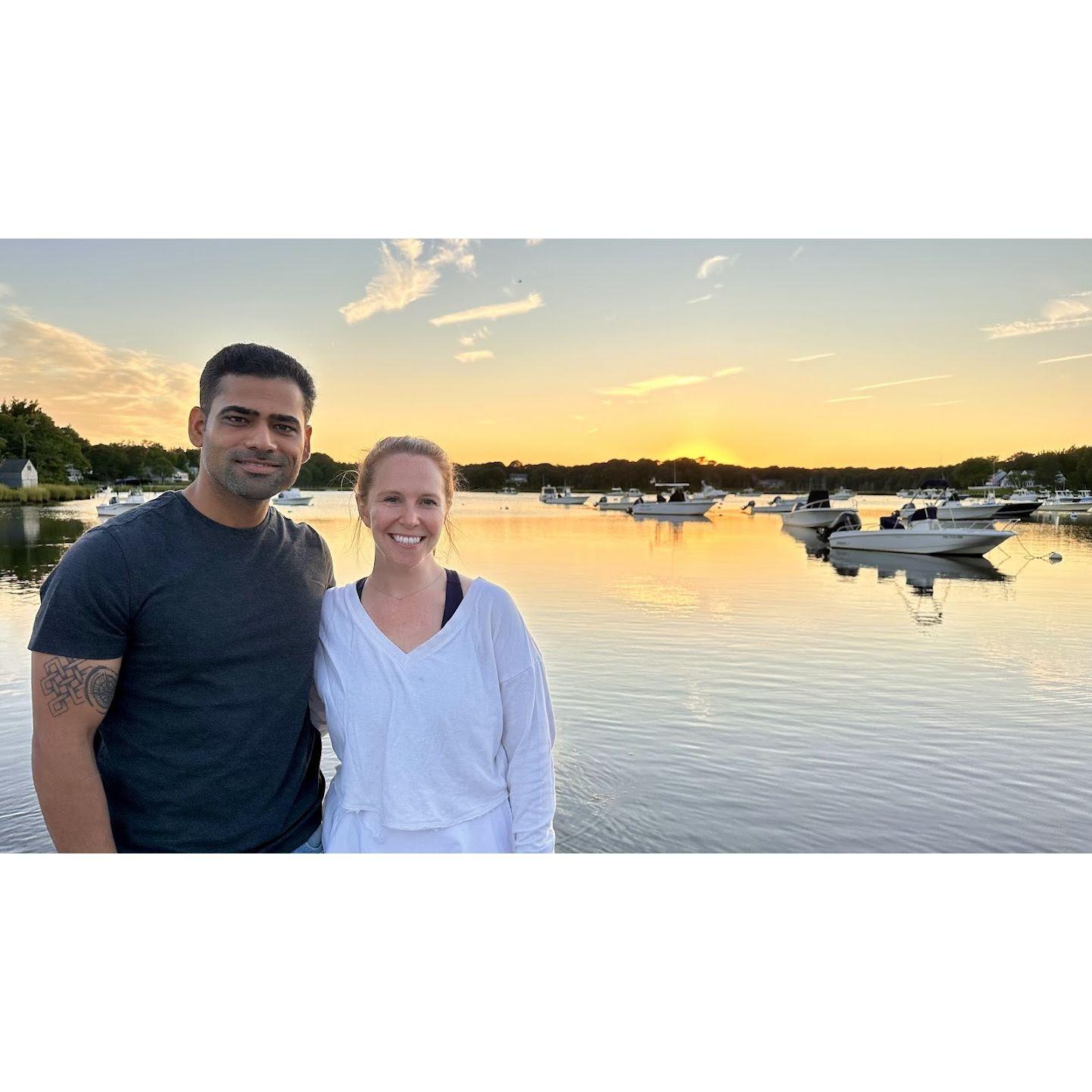 Shubh's first trip to Cape Cod