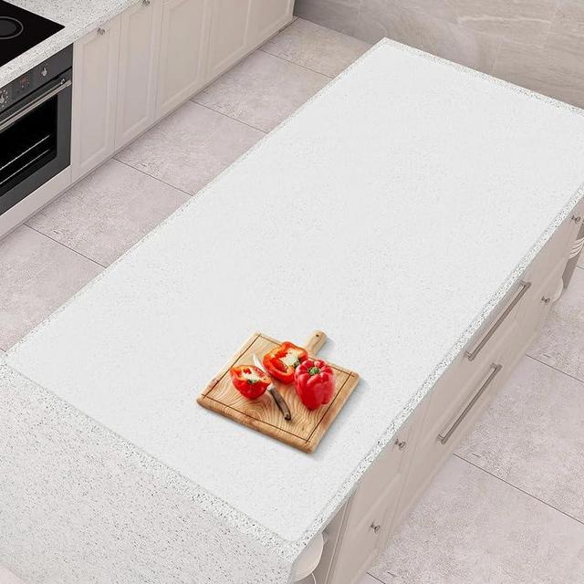 AECHY Silicone Mats for Kitchen Counter 47"x23.6"x0.08”, Largest Heat Resistant Mat Shipped Rolled Up Kitchen Island Silicone Countertop Protector Mat Nonslip Extra Large Counter Mat, Translucent