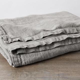 Larkspur Linen Throw