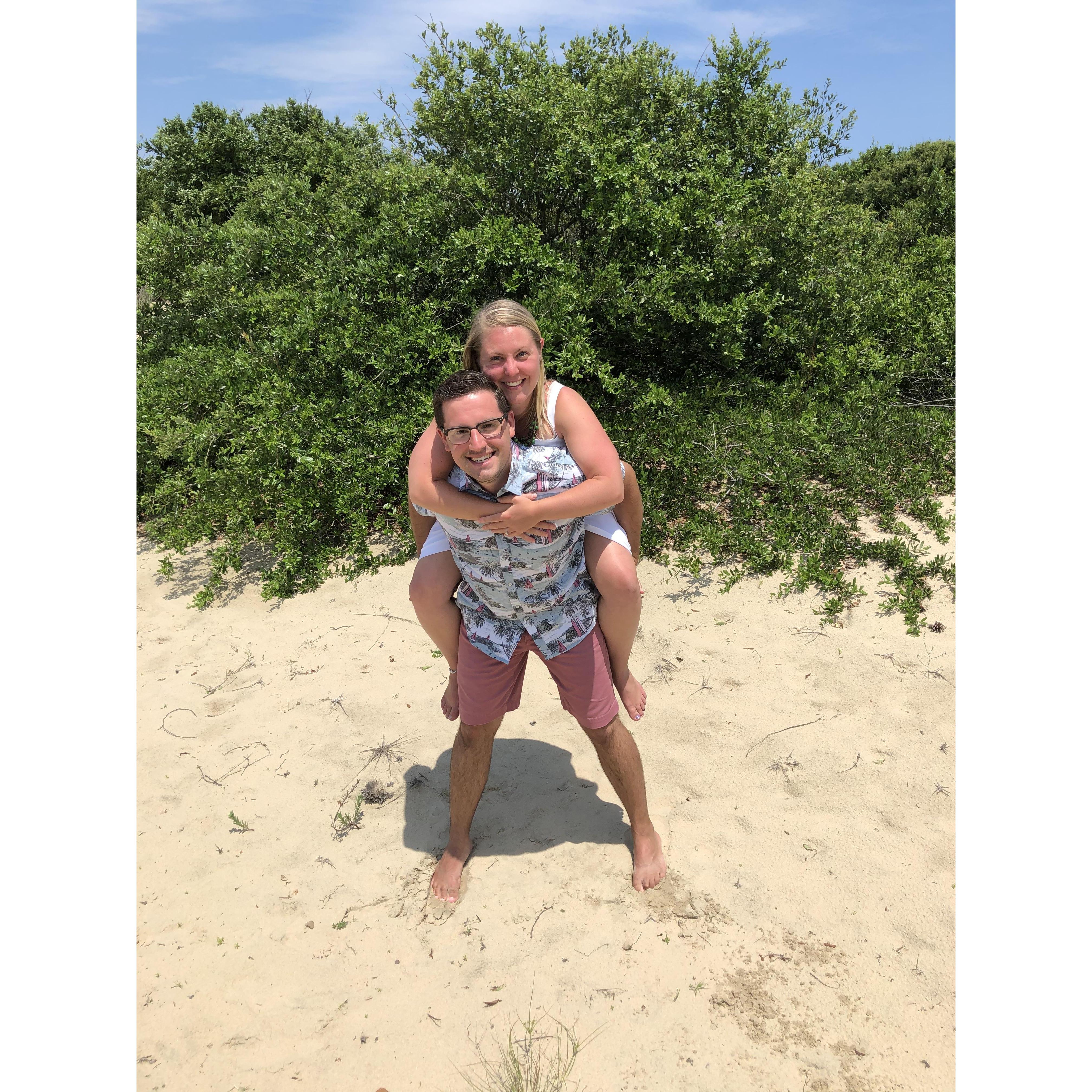 Goofing around in OBX