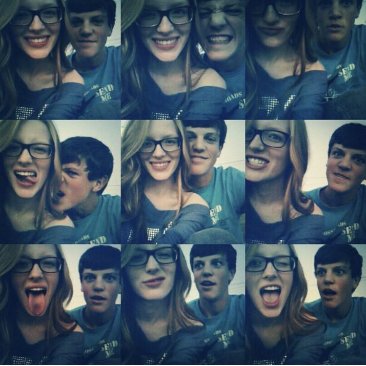 our very first photos together. Est 2012