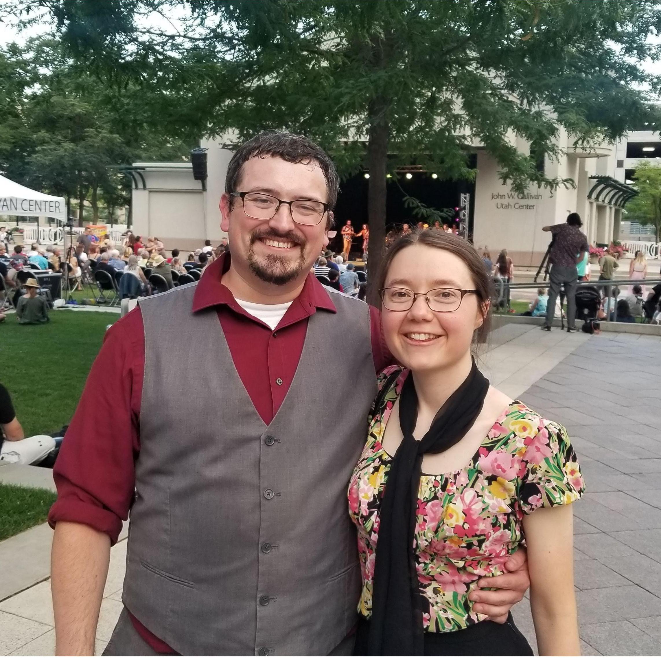 We had a great time dancing together.