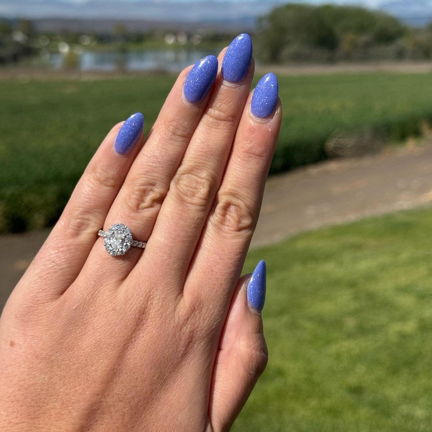 He designed the most perfect vintage inspired ring 😍