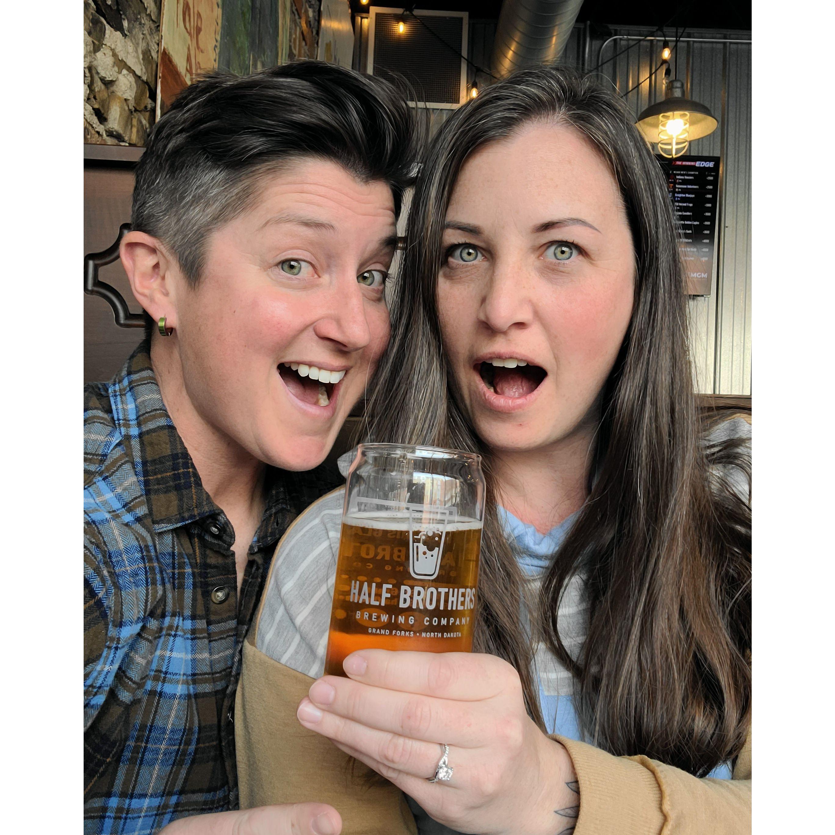 Holy Crap, we're engaged!