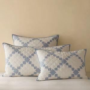 Agnes Linen Sham - Sky Blue, Standard