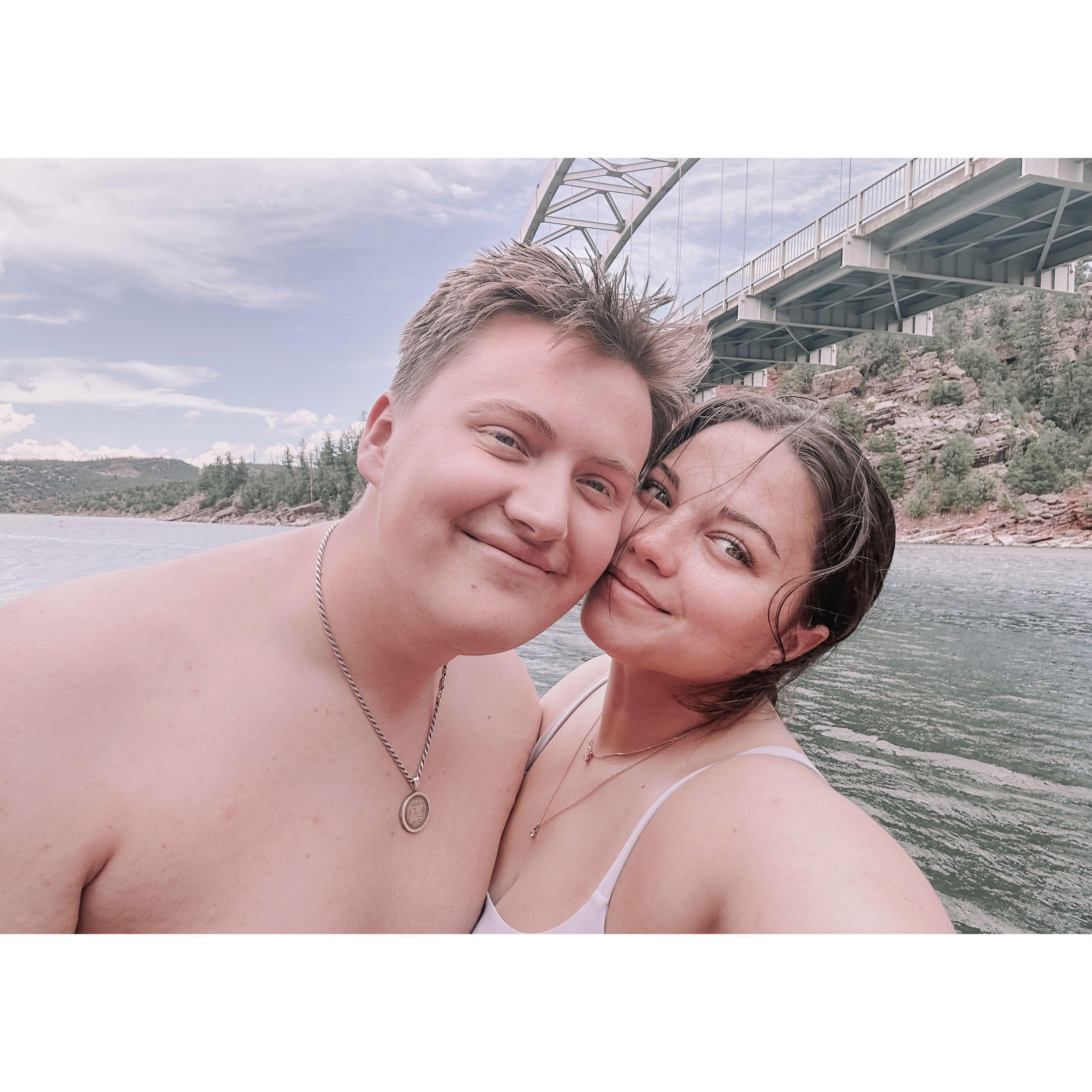 June 21st, 2024. Flaming Gorge camping trip with friends!