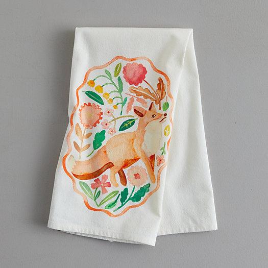 Forest Friends Dish Towel