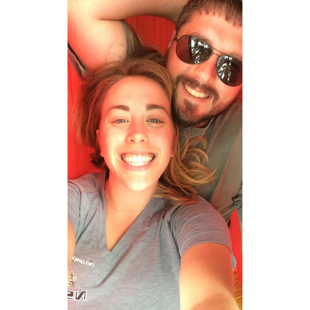 Happiest in a hammock!