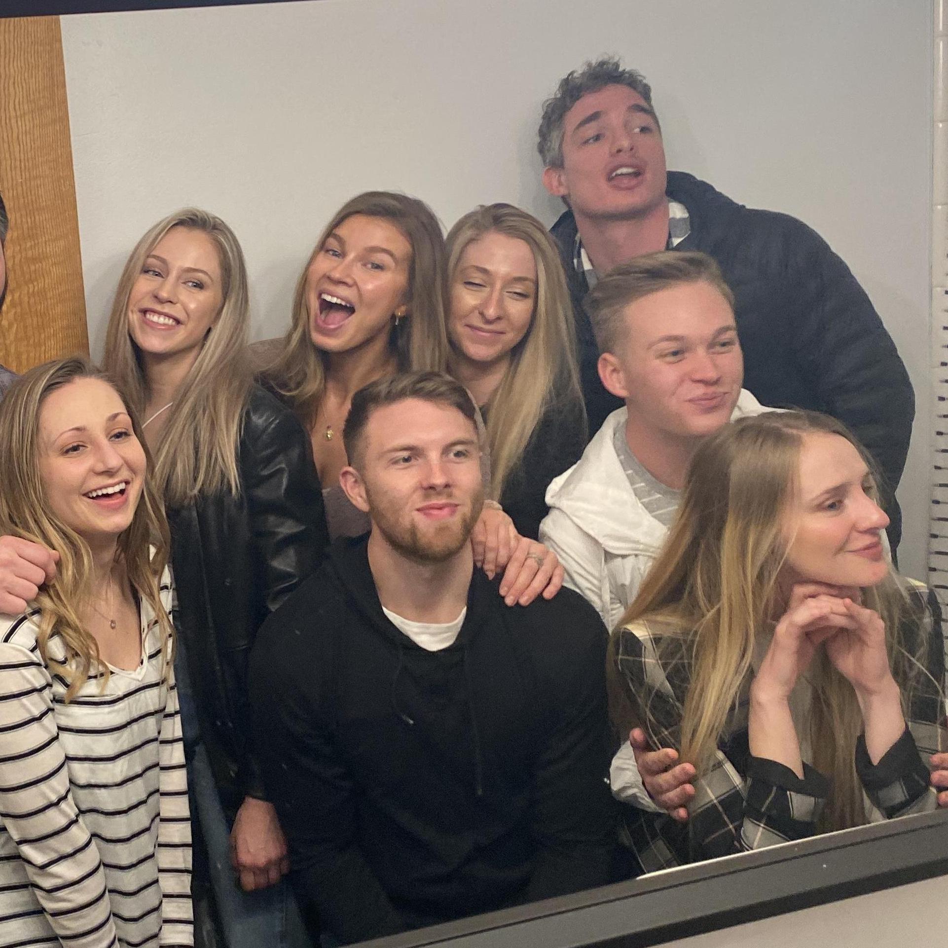 I had to crop some people out of this one but oh how I love our friends<3