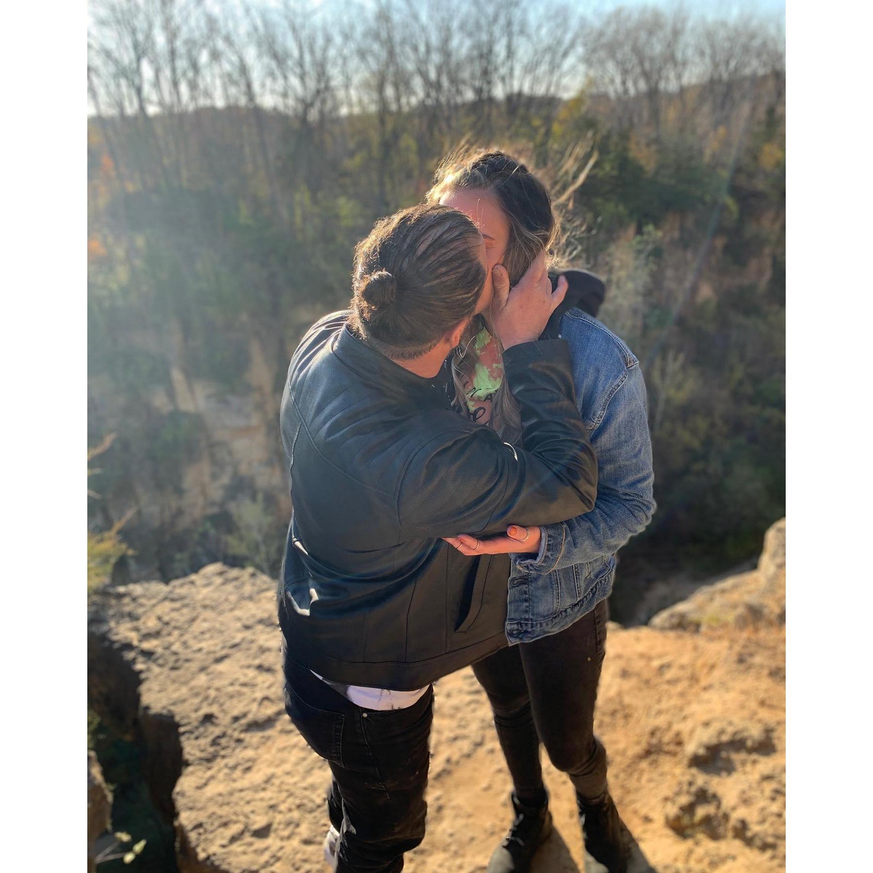 He said yes!