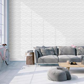 Bobby Berk for Tempaper Lines Wallpaper