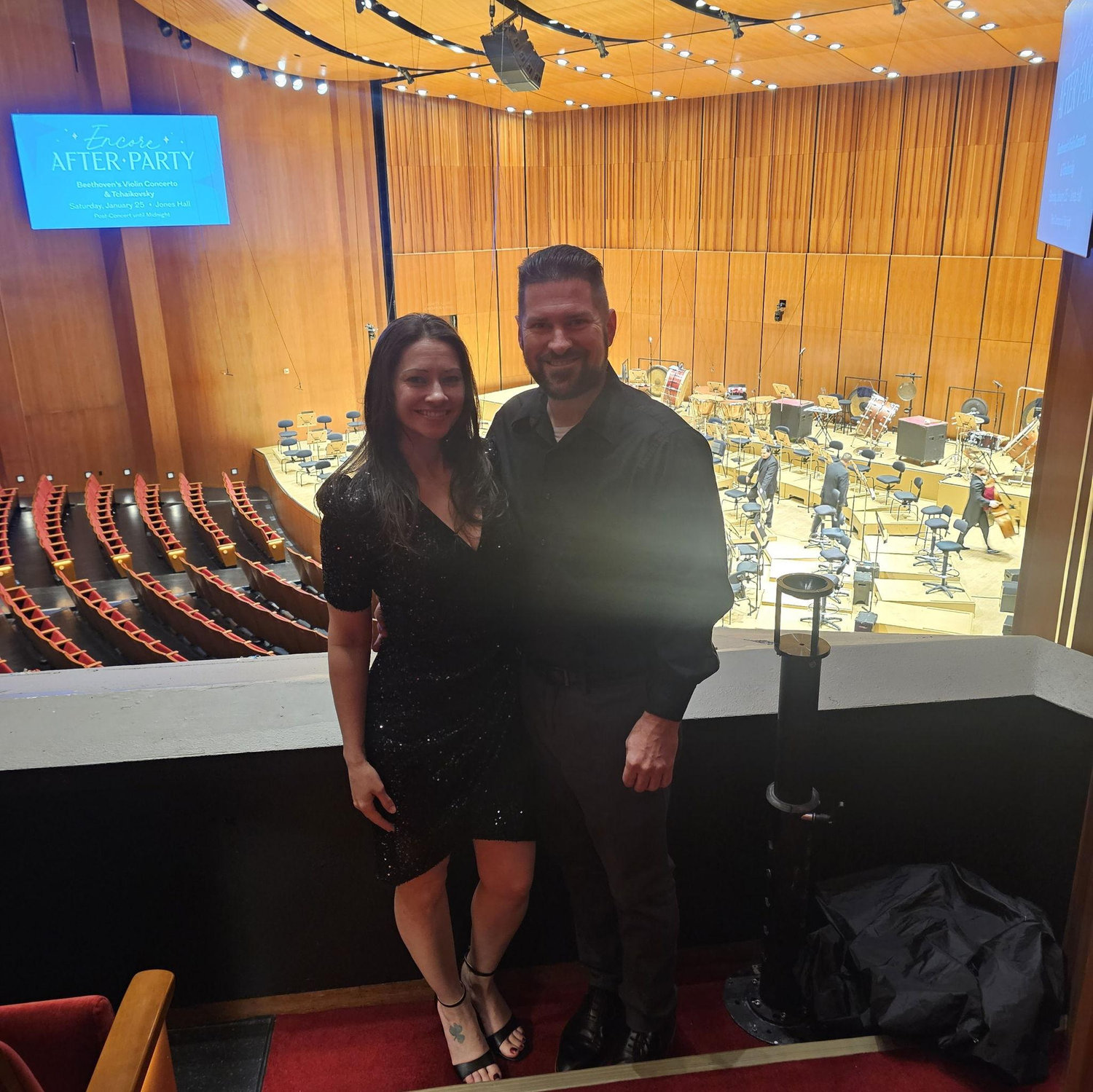 Our first concert at the symphony - January, 2025