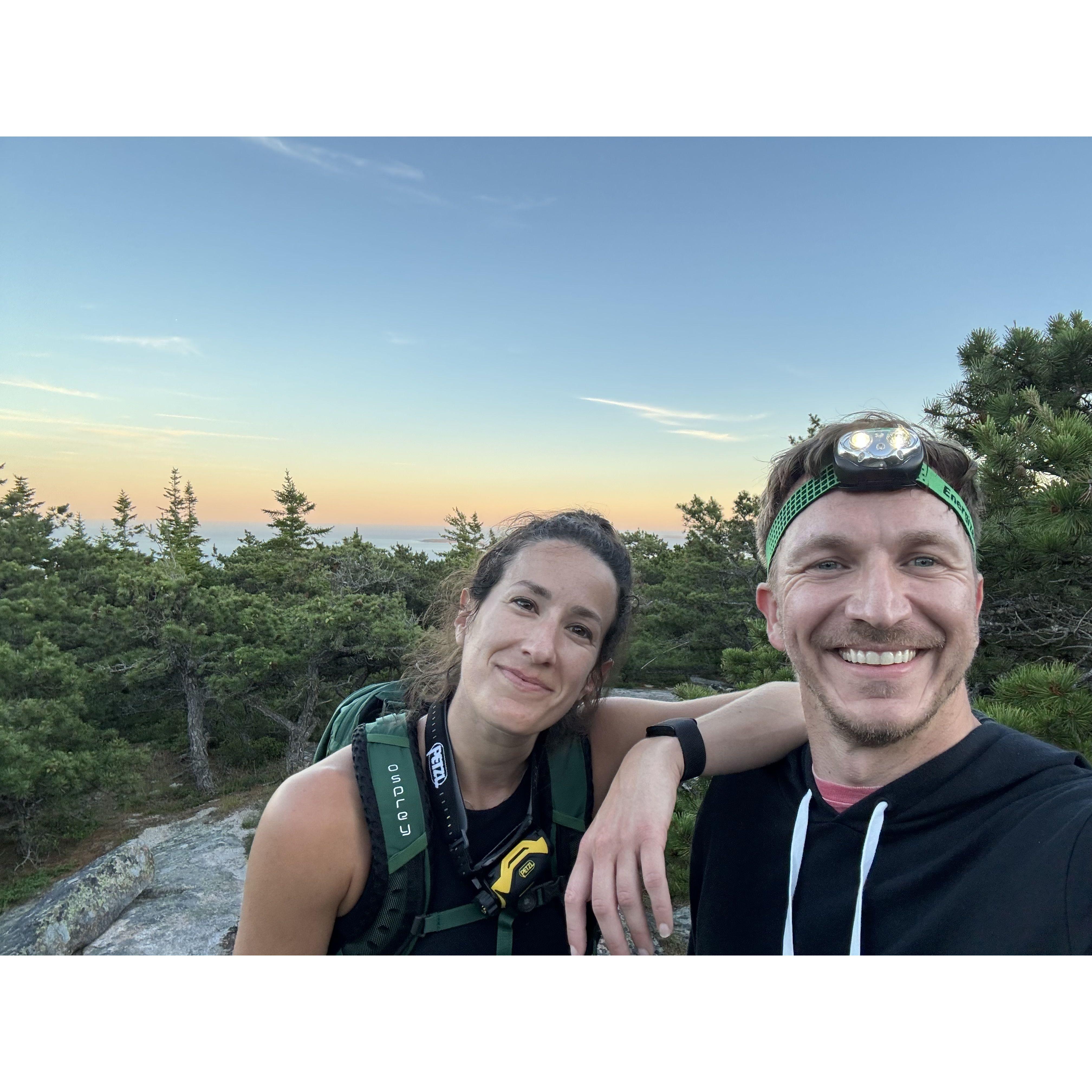 Night Hikin' + Head Lampin'